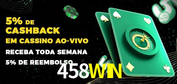 Promoções do cassino ao Vivo 458WIN