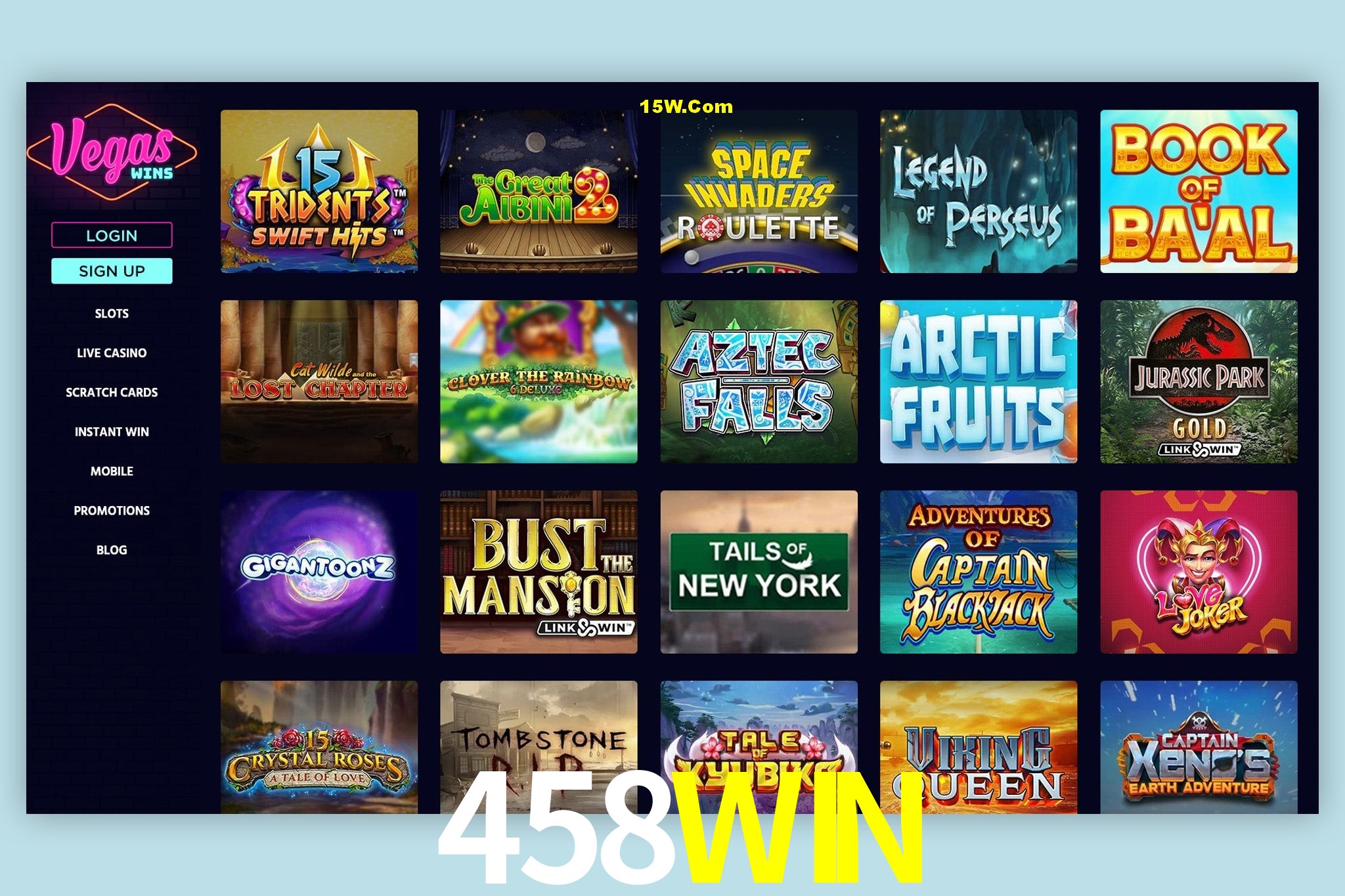 Account Benefits 458WIN
